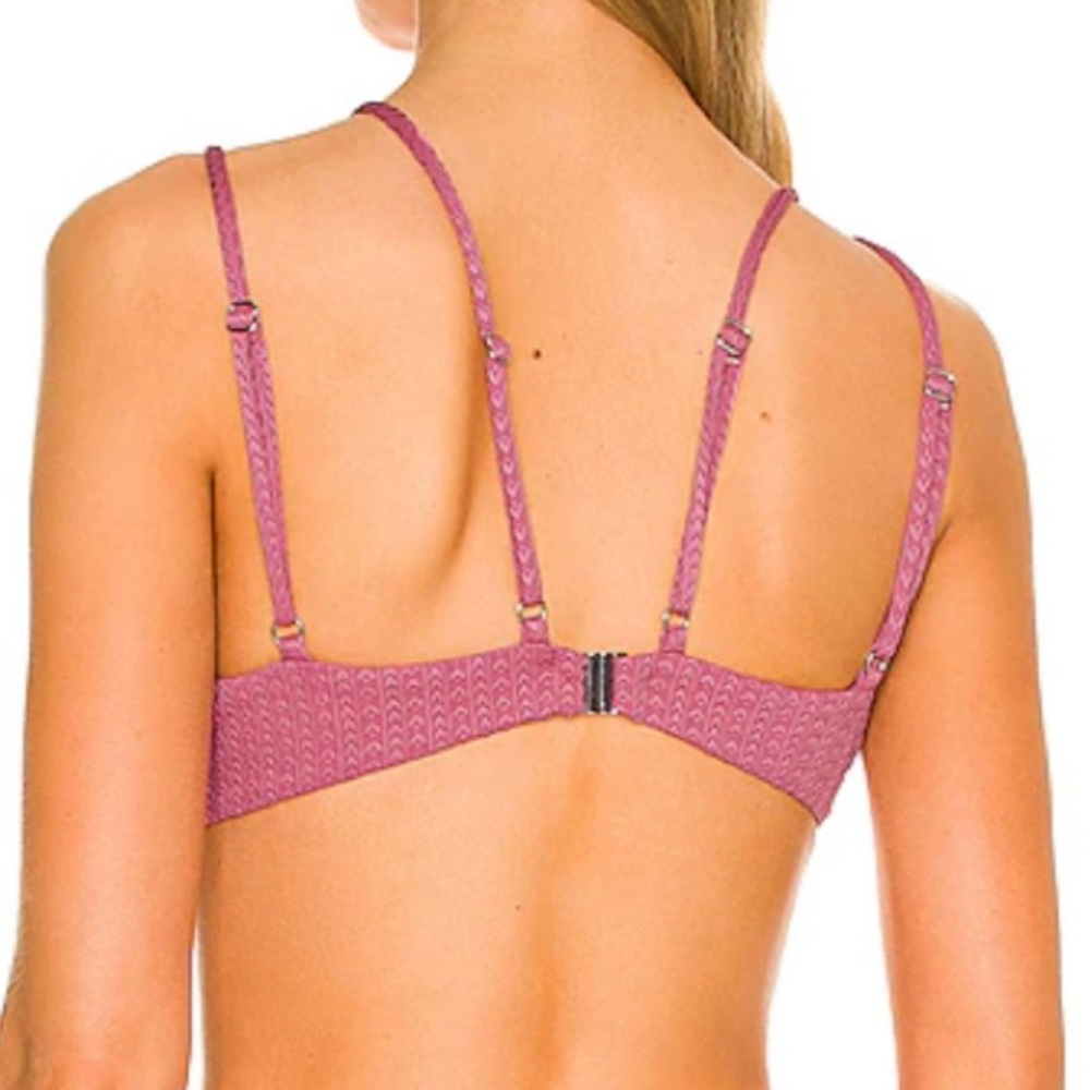 Tularosa Pink Bikini Top - Picture 3 of 7
